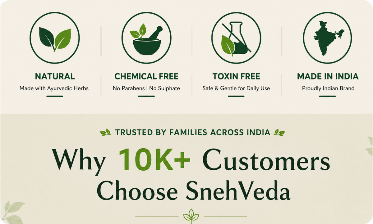 Pure Ayurvedic Power — SnehVeda Bhringraj Hair Care Benefits