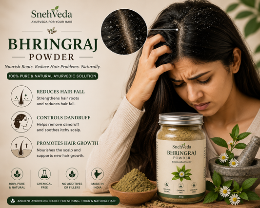 Snehaveda Pure Bhringraj Powder