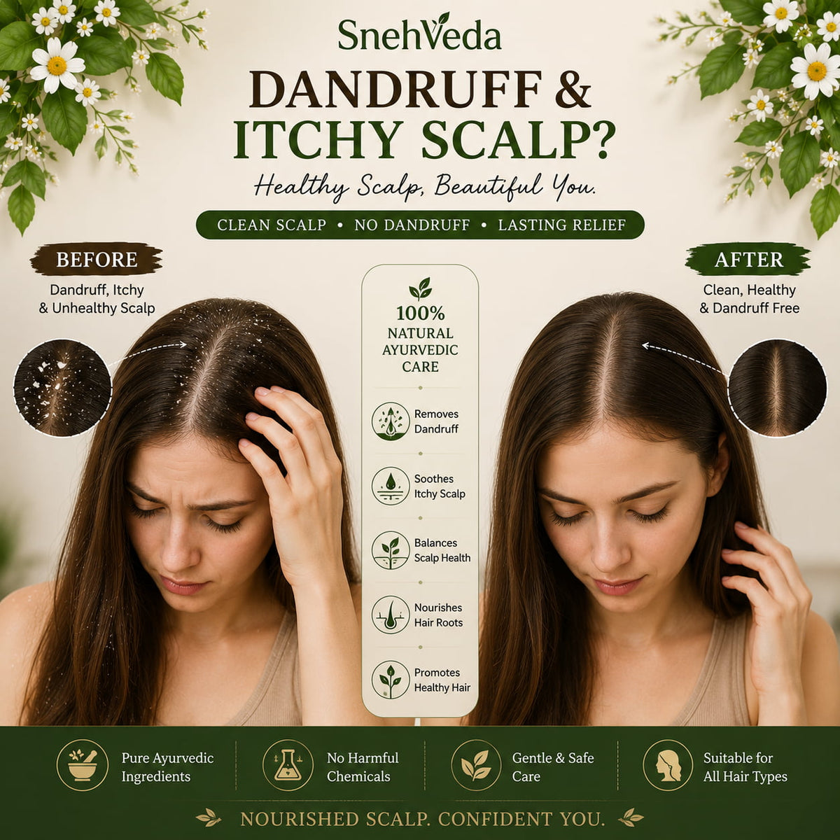 Pure Ayurvedic Power — SnehVeda Bhringraj Hair Care Benefits