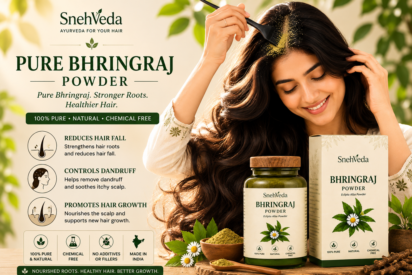 Snehveda Bhringraj Powder