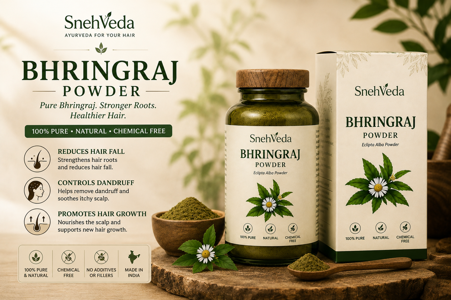 Snehveda Bhringraj Powder